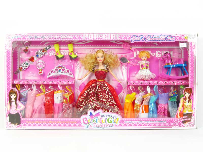 11inch Solid Body Doll Set toys