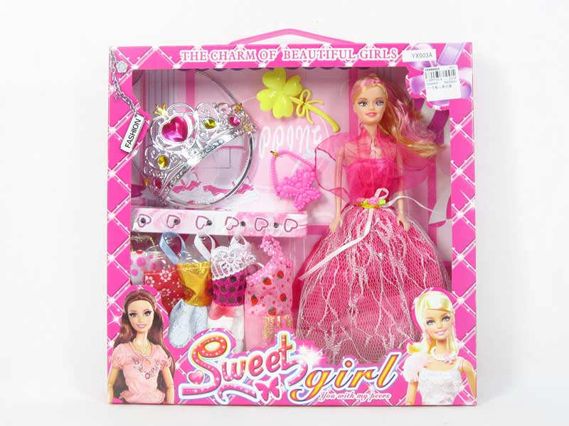 11inch Solid Body Doll Set toys