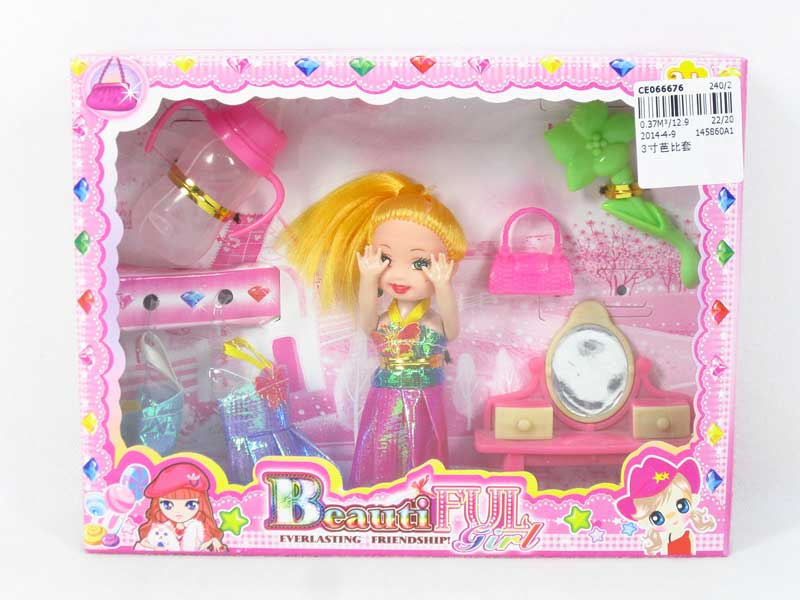 3inch Doll Set toys