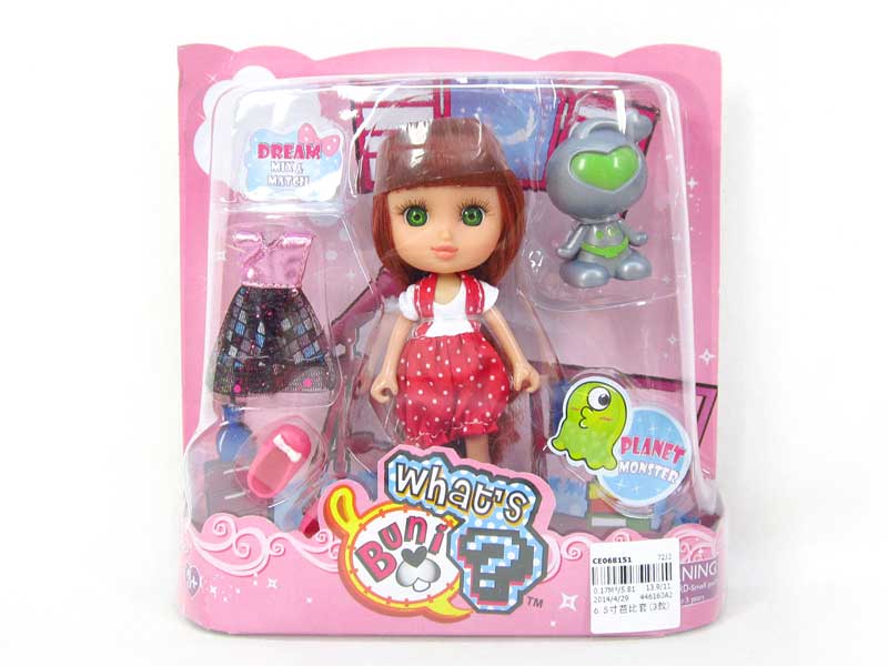 6.5inch Doll Set(3S） toys
