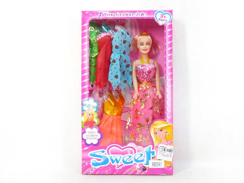 11.5inch Empty Body Doll Set toys