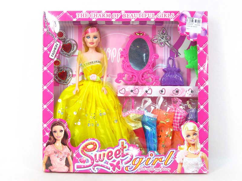 Solid Body Doll Set toys