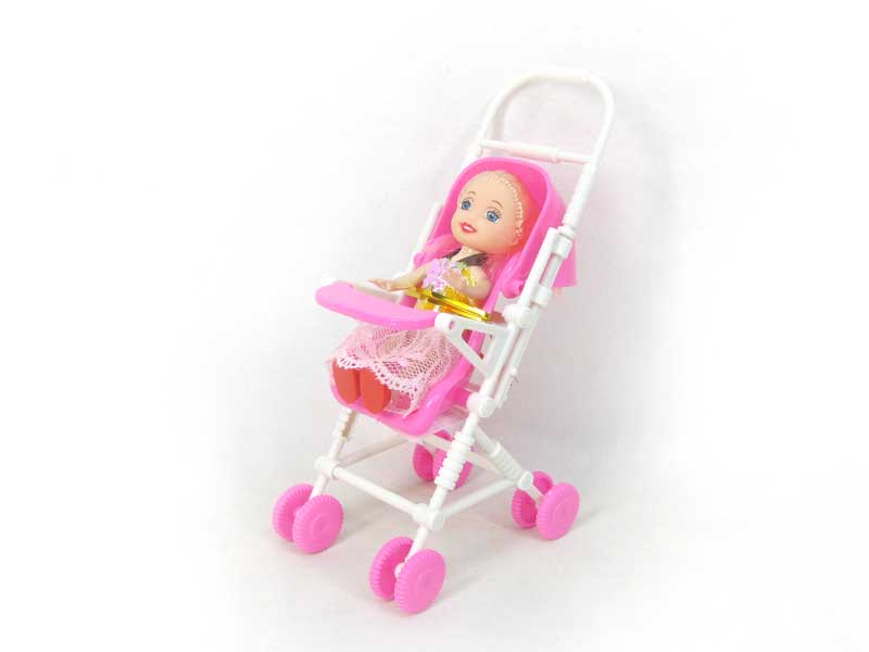 3inch Doll & Go-Cart toys