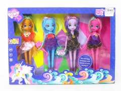 9inch Doll Set(4in1)