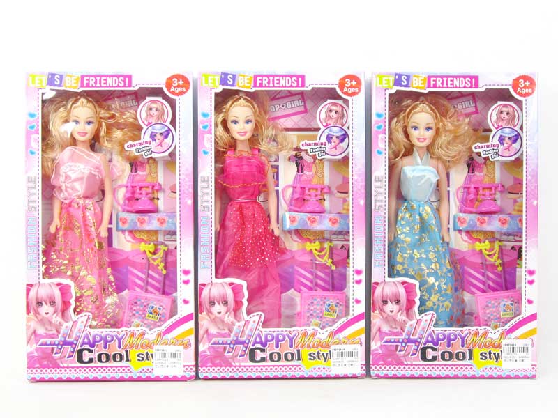 Empty Body Doll Set(3S) toys
