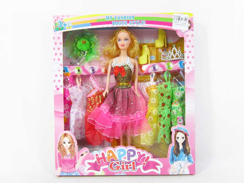 11inch Solid Body Doll Set toys