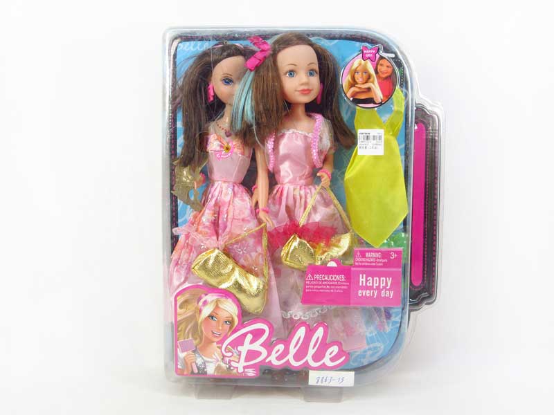 Doll Set(2in1) toys