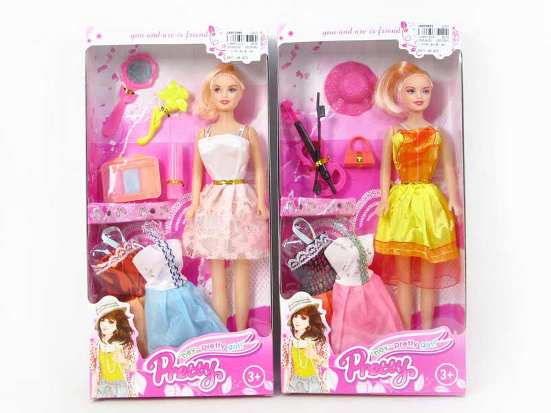 11.5inch Empty Body Doll Set(2S) toys