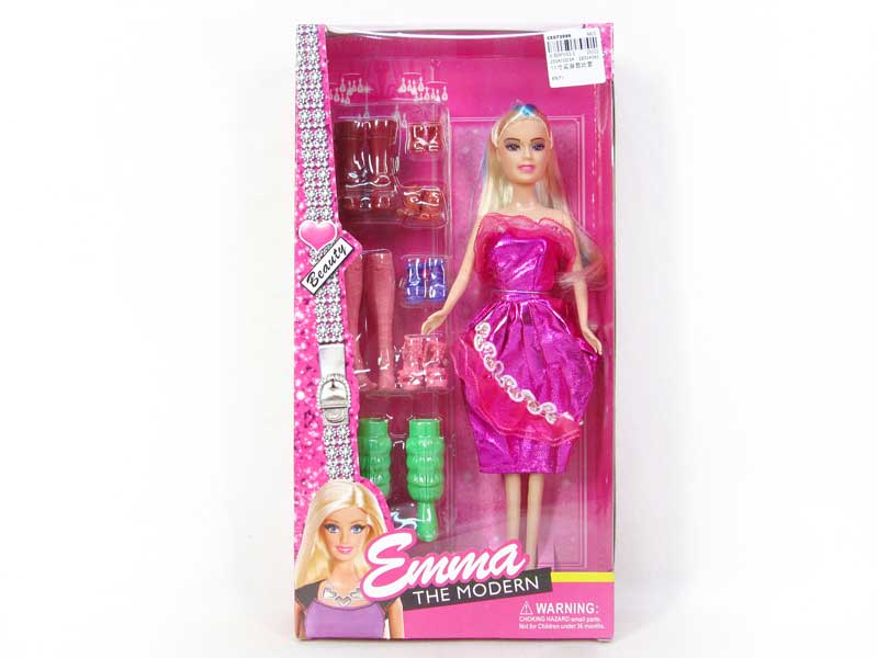 11inch Solid Body Doll Set toys