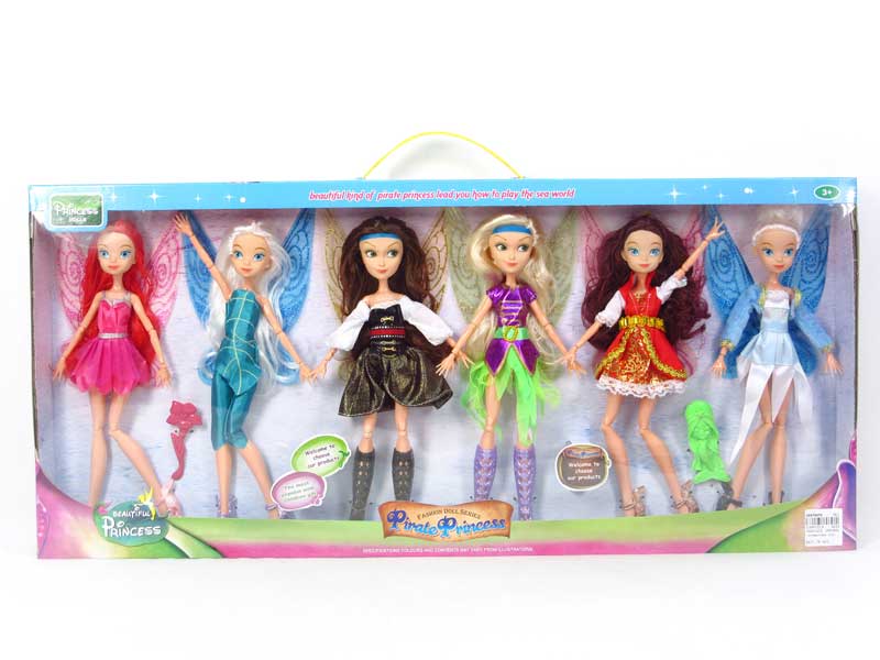 Doll Set(6in1) toys