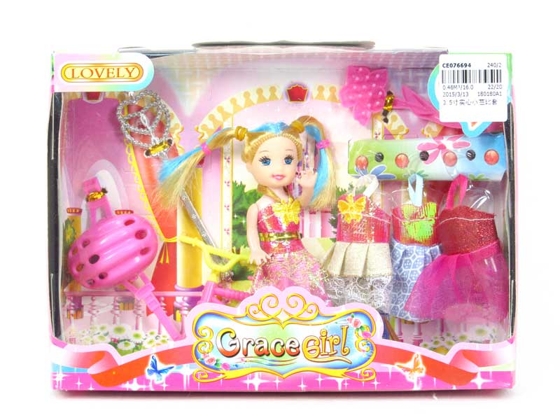 3.5inch Doll Set toys