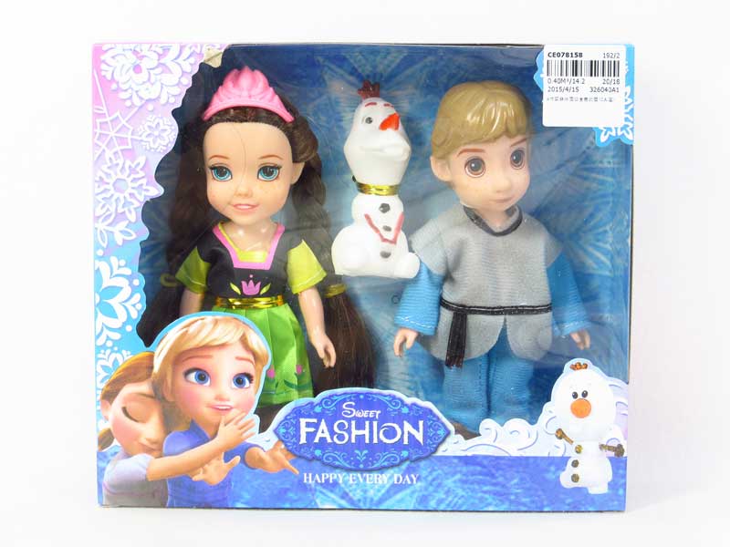 6inch Doll Set(2in1) toys