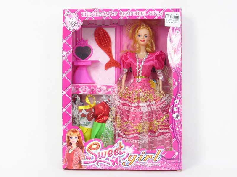 11inch Solid Body Doll Set toys