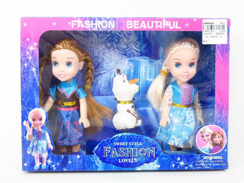 5.5inch Doll Set（2in1） toys