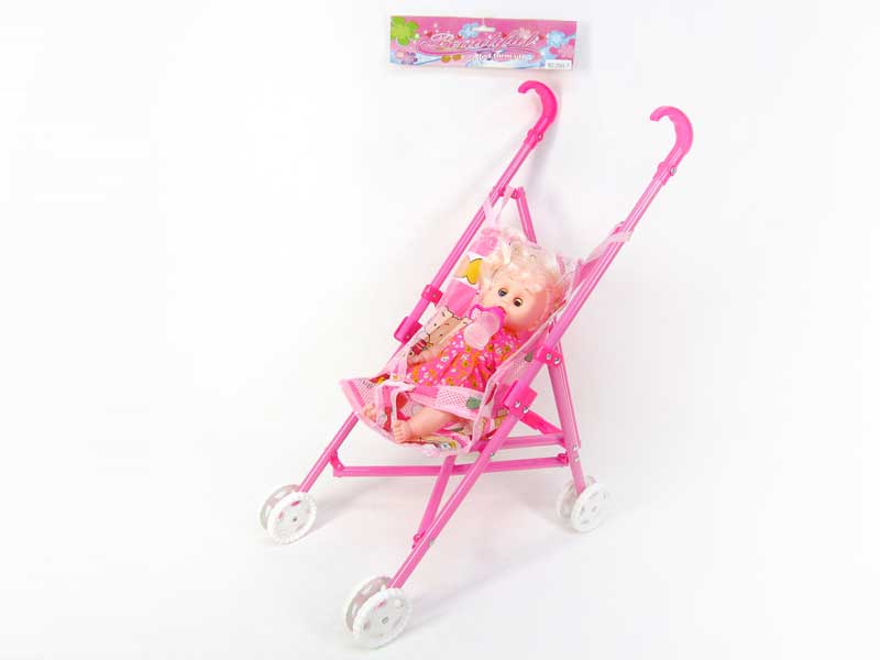 12inch Doll & Go-cart toys