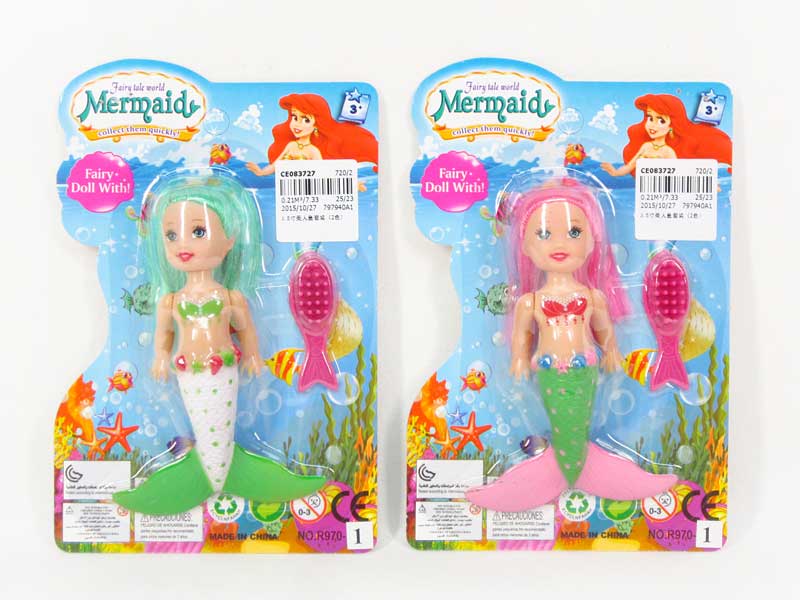 3.5inch Mermaid Set(2C) toys
