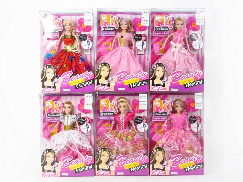 Solid Body Doll Set(6S) toys