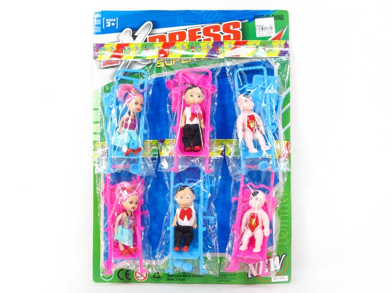 Doll Set(6in1) toys