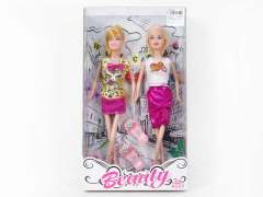 Solid Body Doll Set(2in1）