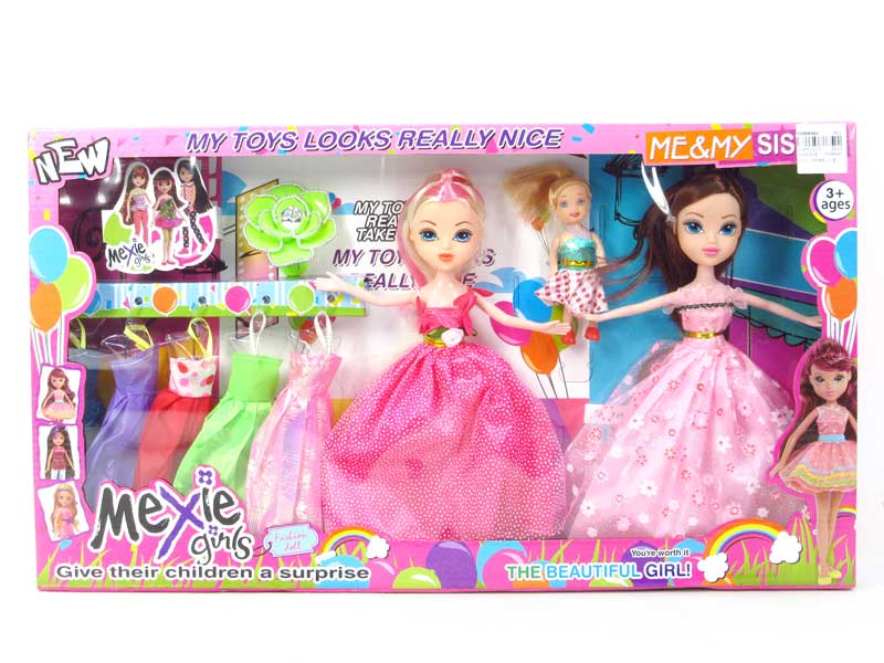 9inch Doll Set(2in) toys