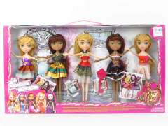 Solid Body Doll Set(5in1)