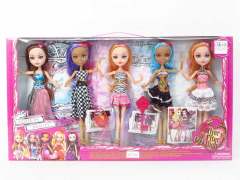 Solid Body Doll Set(5in1)