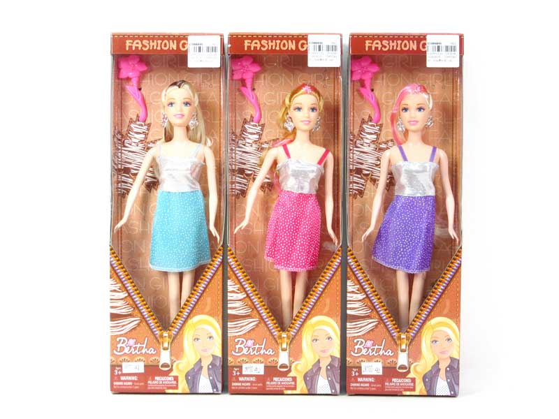 Solid Body Doll Set(3S） toys