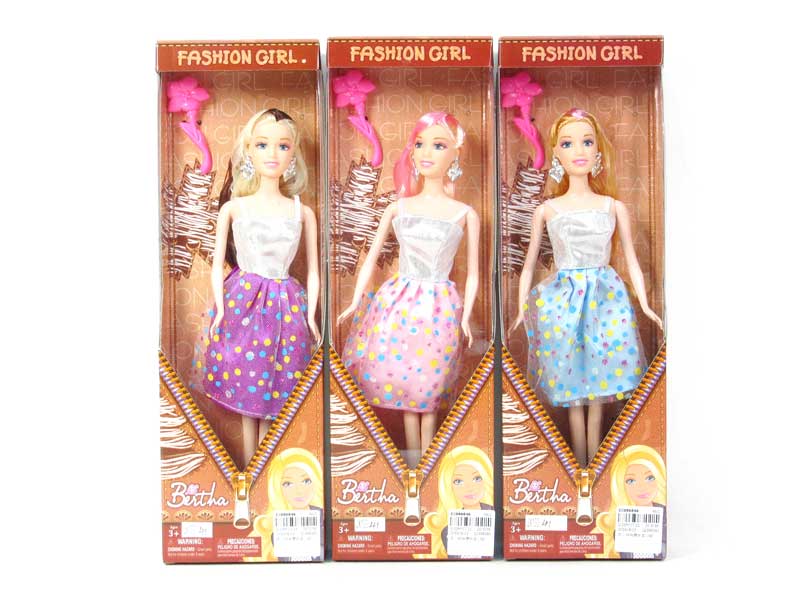 Solid Body Doll Set(3S） toys