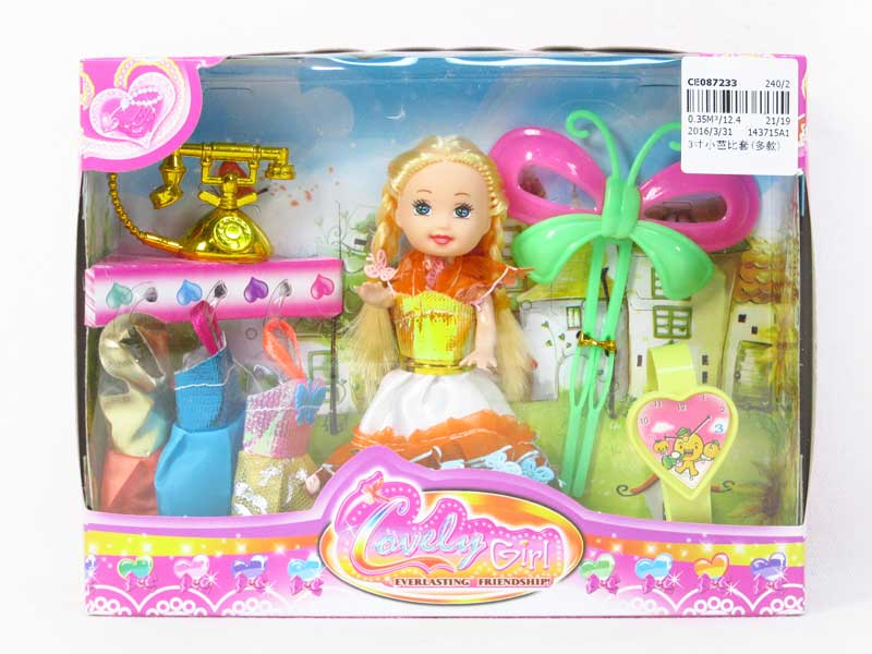 3inch Doll Set toys