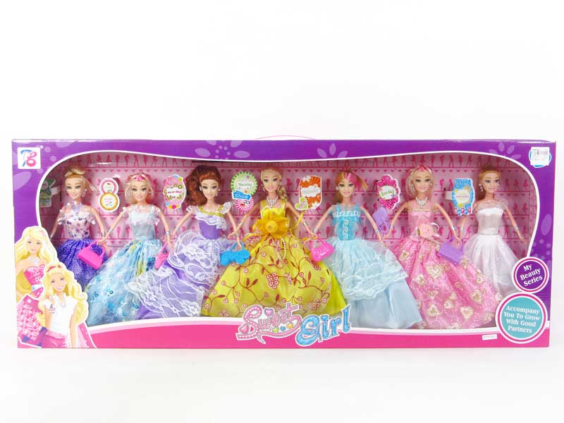 Doll Set(7in1) toys