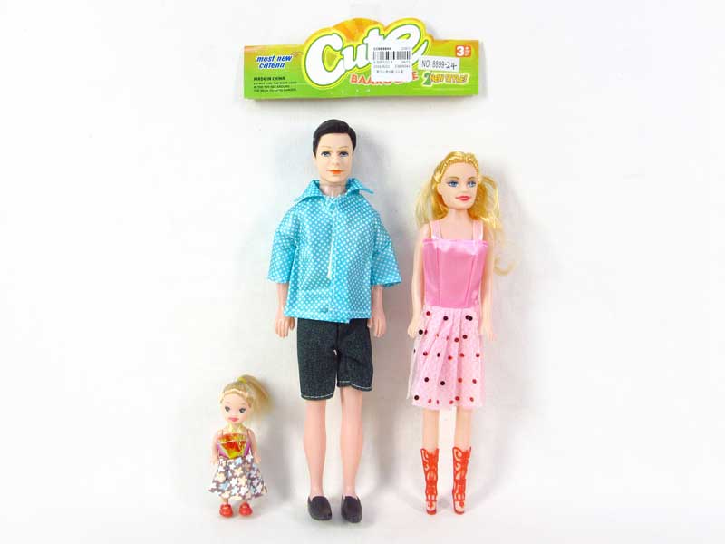 Doll Set(3in1） toys