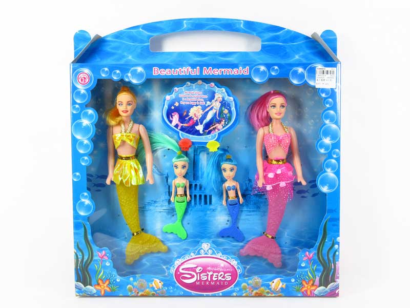 Mermaid Set(4in1) toys