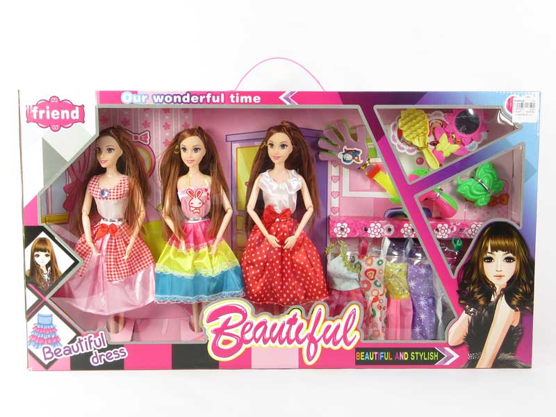 11.5inch Doll Set(3in1) toys