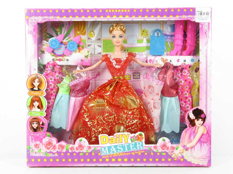 11inch Solid Body Doll Set toys