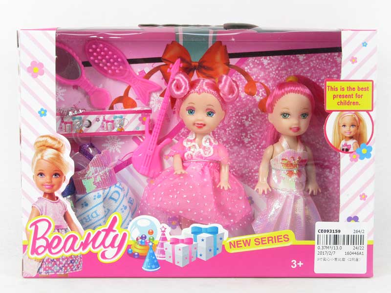 3inch Doll Set（2in1） toys