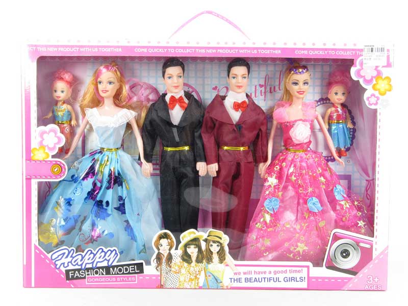 Doll Set（6in1） toys