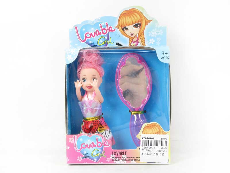 3inch Doll Set toys