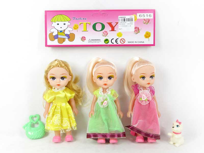 6.5inch Doll Set(3in1) toys