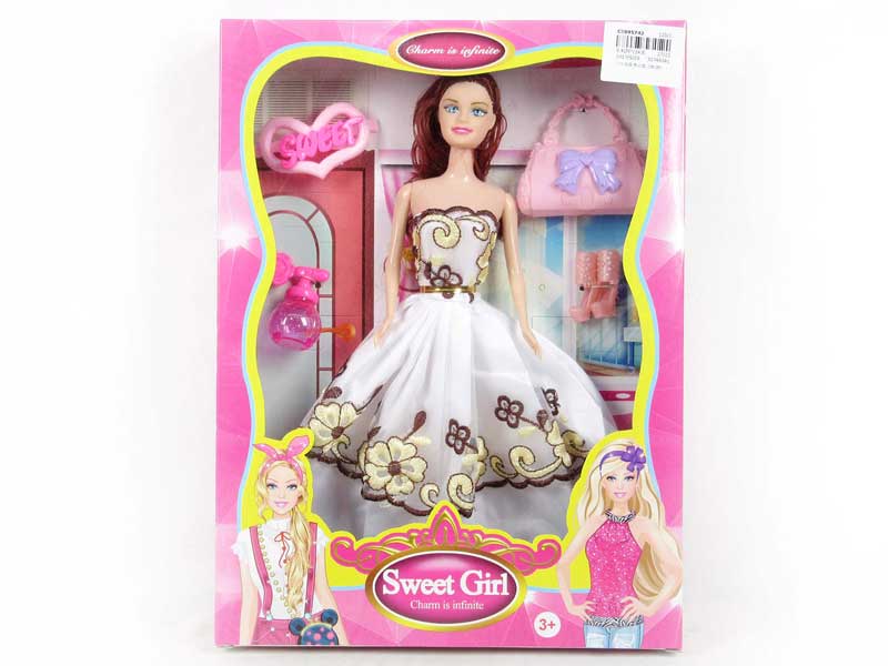 11inch Solid Body Doll Set(2S2C) toys
