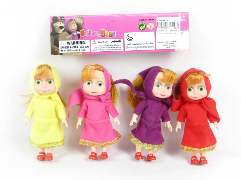 4.5inch Doll（4in1） toys