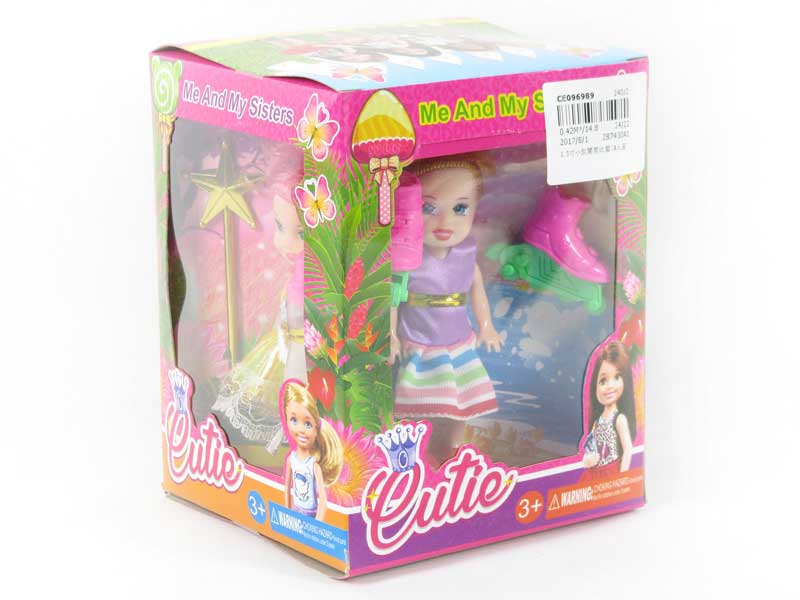3.5inch Doll Set(4in1) toys
