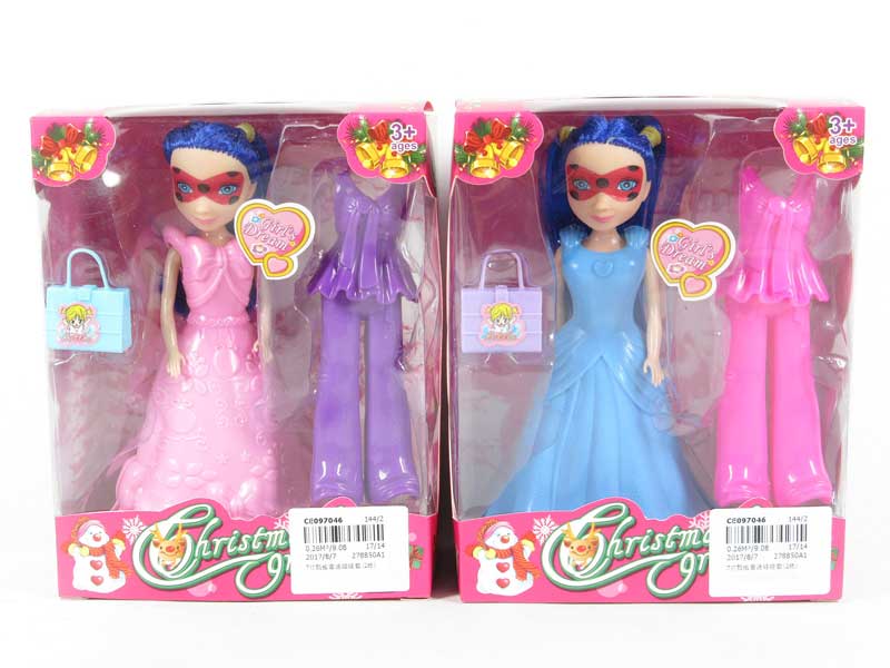 7inch Doll Set(2C) toys