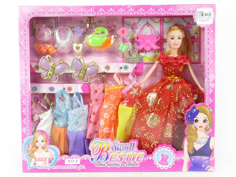 11inch Solid Body Doll Set toys