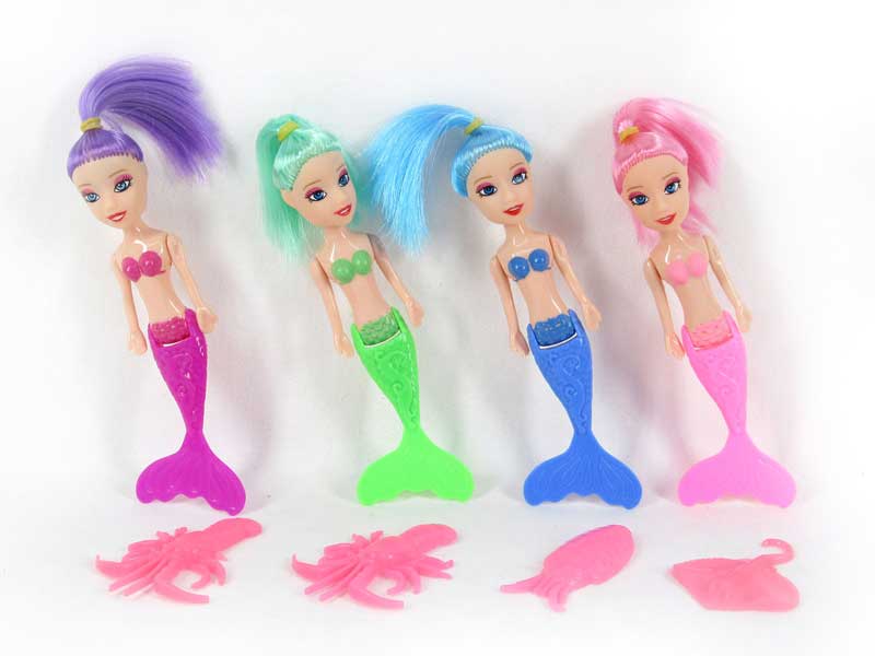 5inch Mermaid Det(4C) toys