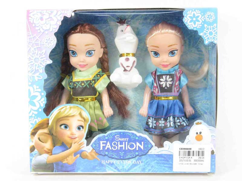 6inch Doll Set（2in1） toys
