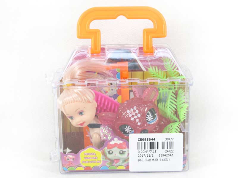 Solid Body Doll Set(12S) toys