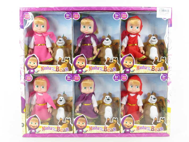 6inch Doll Set(6pcs) toys