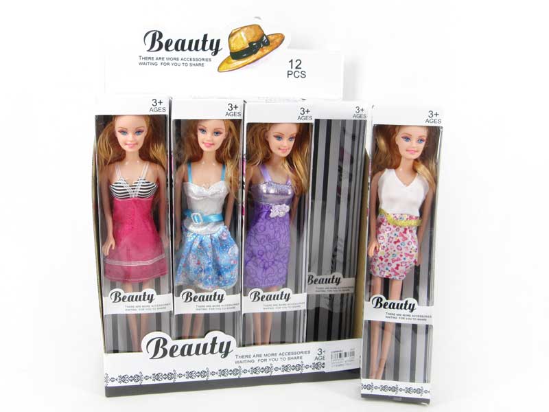 11inch Solid Body Doll Set(12pcs) toys