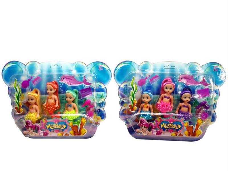 5inch Mermaid Set（3in1） toys