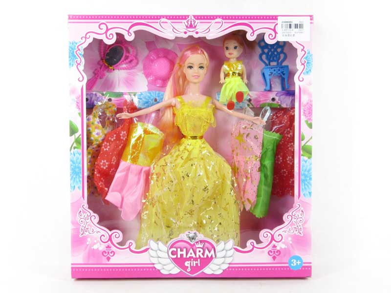 Solid Body Doll Set toys